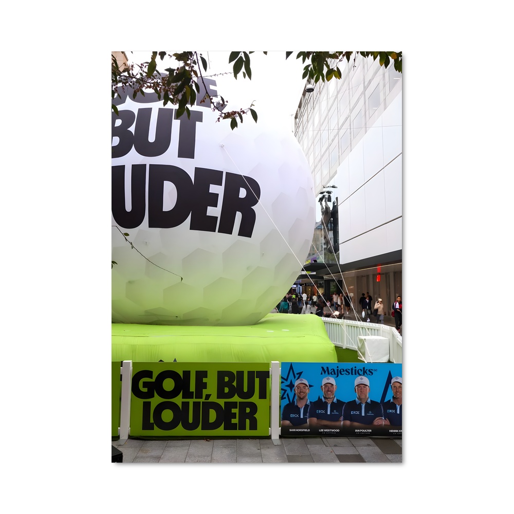 Poster Boum de Bonheur – affiche Golf